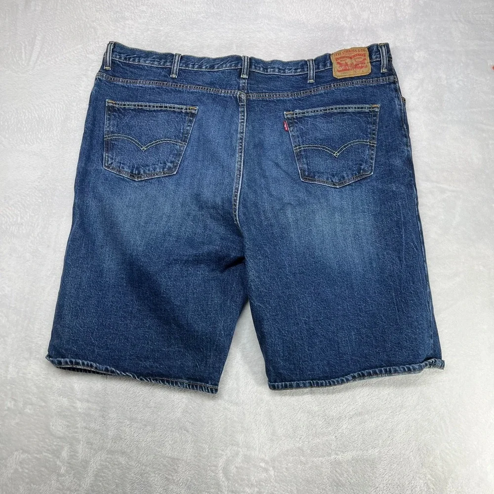 Levi's 569‎ Denim Shorts Men's Blue High Rise Pockets Classic Zip Fly - 26X9.5